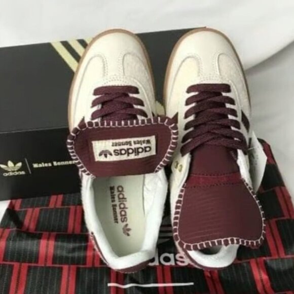 Adidas Samba Pony Tonal x Wales Bonner Cream White Sneakers - Picture 6 of 7